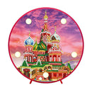 DIY Diamond Painting LED Lamp Partial Drill Special Shape Christmas Decor