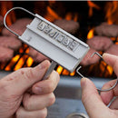 Creative BBQ iron tool barbecue branding mold 55 can change letters barbecu N5J1