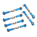 6 Pack Machined Metal Front Rear Adjustable RC Turnbuckles Pull Rod for 1/12 &