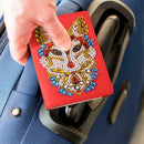 DIY Special Shaped Diamond Painting Travel Passport Protective Cover Crafts