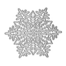 Heart Snowflake Cutting Dies Scrapbook Embossing DIY Paper Card(6.8cm)