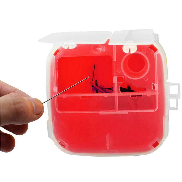 Sharps Container Bin Tattoo Medical Biohazard Piercing Needle Collect Box