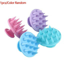 Silicone Shampoo Scalp Shower Body Washing Hair Massage Brush Massager Comb M6O0