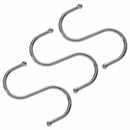 10 pcs S steel Hooks Kitchen Meat Pan Utensil Clothes Hanger Hanging Garden S7J6