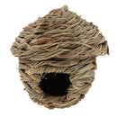 Handwoven Straw Bird Nest Birdhouse Parrot Hatching Breeding Grass Cave Box
