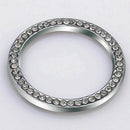 Universal Car Auto Bling Button Start Switch Diamond Ring Decorative Accessory