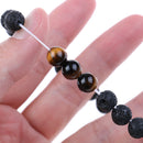 1Pc Essential Oils Diffuser Bead Bracelet Lava Rock Eye For Women Men FT