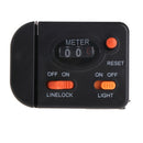99.9m Fishing Line Counter Clip On Rod Meter Gauge Depth Finder Digital Jigging