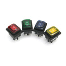On-Off-On 6 Pin 12V Car Boat LED Light Rocker Toggle Switch Latching Accessories