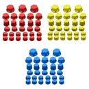 90 Pieces Motorcycle Motorcycle Screw Nut Cap Decoration For