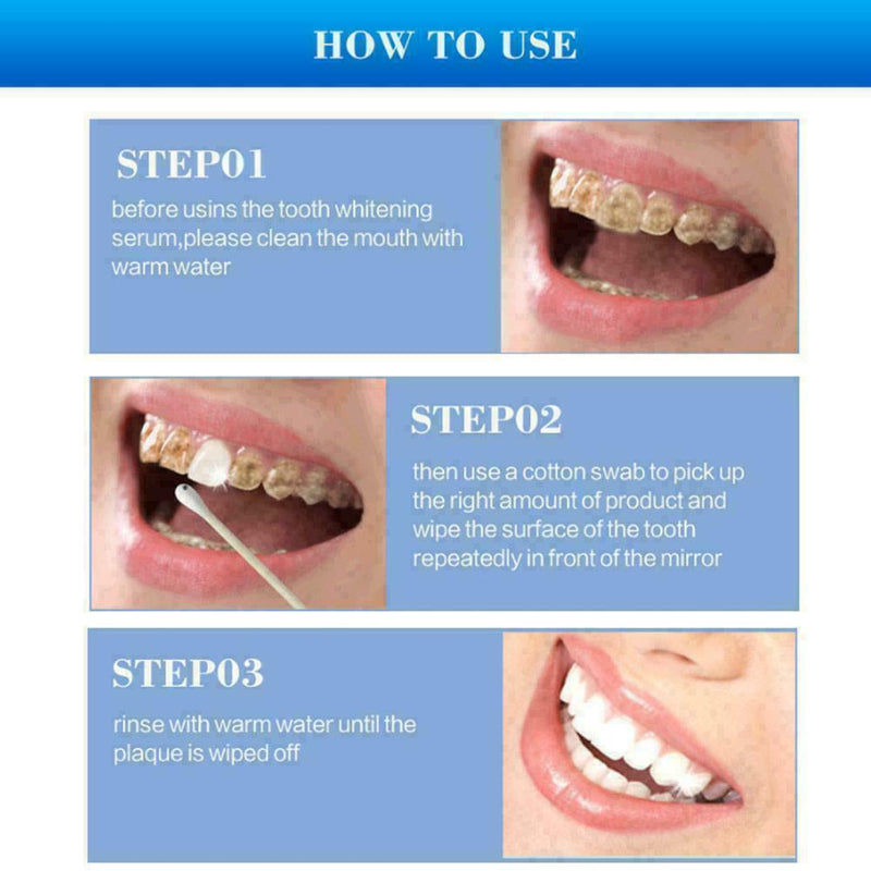 New Whitening Toothpaste Teeth Whitening Oral Cleaning Remove Stains Dental R0H3