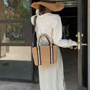 Casual Wild Shoulder Beach Bag Rattan Beach Straw Bag Messenger Bag