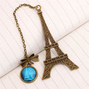 Eiffel Tower Metal Bookmarks For Book Creative Item Kids Gift Stationery BPLES