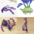 25cm Fish Tank Aquarium Ornament Decor Artificial Plastic Grass Plant Under Y8U0