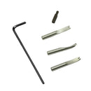 7 in 1 Multipurpose Leather Craft Tool Sew&Crease Leather Edge Beveler Tool â„–[