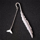 Luminous Night Whale tail Bookmark Label Read Maker Book Mark StationerySilver3c