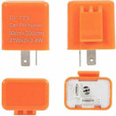 2-Pin Electronic LED Flasher Relay Fix For Car Motorcycle Indicator Turn I2C0