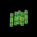5pcs 9.5*40mm DIY Spirit Level Inclinometer Liquid Level Indicator For CompassJR