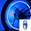1Pair LED Wheel Lights Waterproof Tyre Valve Dust Spoke Flash Lights Car Bike