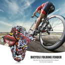 Front Rear Wheel Wings Fender Plastic Bicycle Mountain Bike Fixed Gear Mudguard