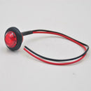20 Mini 3/4" Red&Amber LED Marker Bullet Lights Lamp for Truck Trailer Bus