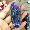 ular 100g Natural Purple Amethyst Point Quartz Crystal Rough Rock Specimen â„–[