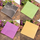 birthday Embossing folders Plastic Embossing Folder For Scrapbooking DIY card ME