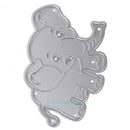 Cartoon Animal Stencil Cutting Dies DIY Album Embossing Scrapbook Card Decor