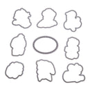 Xmas Animals Metal Cutting Dies Stencil Scrapbooking Embossing Paper Cards