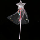 Bling Pink Star Shape Fairy Wand Girls Princess Magic Party Dress up Costume