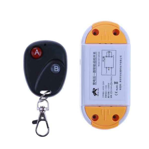 AC 220V One Way Remote Control Power Switch 1000W High Power Wireless Switch