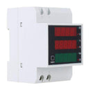 AC 200-450V power meter DIN rail type digital display ammeter voltmeter K3T2