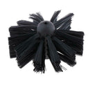 Chimney Cleaning Brush Abrasive Nylon Pipe Brush For Cleaning Dryer Duct 100mm