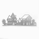 House Style Embossing Cutting Dies Stencil Stamps For Diy Scrapbooking Die  B4M3
