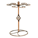 Tree Style Rack with 6 Hooks Metal Wine Glass Holder Stand Stemware Rack Air