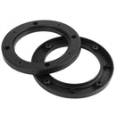 Car 4 Inch Inner Dia Speaker Spacers 4Pcs Black Z6M5