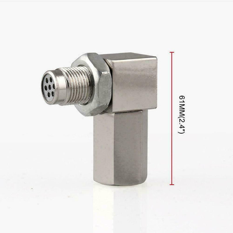 1 Set Oxygen Sensor Spacer Engine Light CEL Mini Catalytic Bung Check A6D5