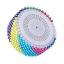 1.5 Inch Color Dressmaker Pins with Pearlized Ball Head Sewing Pins Straigh E6G5