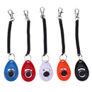 5pcs Pet Dog Training Clicker Pet Trainer Tool Key Chain (Fixed 5 Colors)