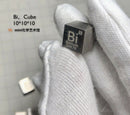 Bismuth Metal 10mm Density Cube 99.95% Pure for Element Collection