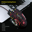 Ziyou Lang Gaming Mouse Professional Fps 6 Button Wired Mouse With 4000Dpi  Z7F7