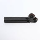 2 Pack Double Wheel Knurling Tool Straight Linear Black Steel Knurl Tool
