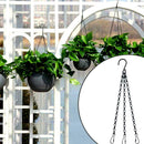 Flower Plant Pot Basket Planter Holder Hanging Chain Bonsai Hanging Flower Pot