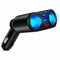 Accessories 12V-24V LED Display Multifunctional Dual USB Car Charger Universal