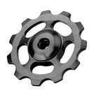 11T MTB Rear Derailleur Jockey Wheel Ceramic Bearing Guide Roller (Black)