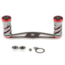 Aluminum Alloy Fishing Reel Handle for Baitcasting Fishing Reel Rocker Red