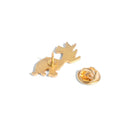Cute Cartoon Animal Brooch Fox Enamel Badge Clothes Lapel Pins Jewelry Gift A