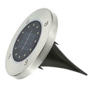 12 LED Solar Buried Light Waterproof Outdoor Lawn Ground Lamp (White Light)