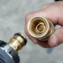 Expert Brass 1/2-inch Garden Hose Connector X8B8