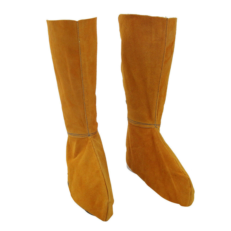 Leather Welders / Blacksmiths Apron Leather Heat-Resistant Welding Spats